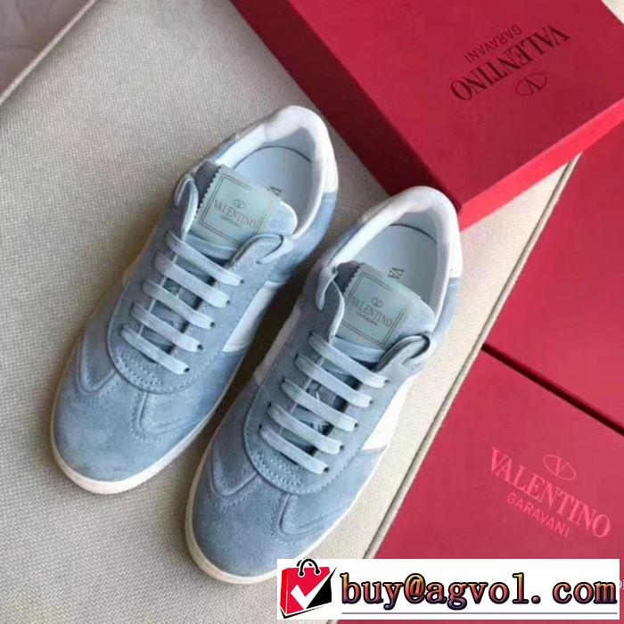 2018春夏新作スニーカー、靴4色選択可大人気ブランド  ヴァレンティノ VALENTINO