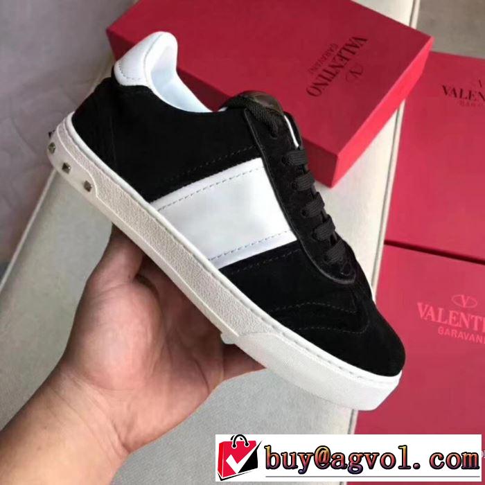 2018春夏新作スニーカー、靴4色選択可大人気ブランド  ヴァレンティノ VALENTINO