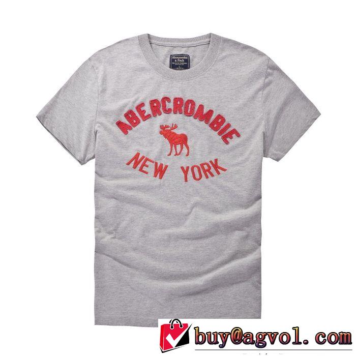  数量限定再入荷 18ＳＳ美品 アバクロンビー&フィッチ Abercrombie & Fitch 半袖Tシャツ 2色可選