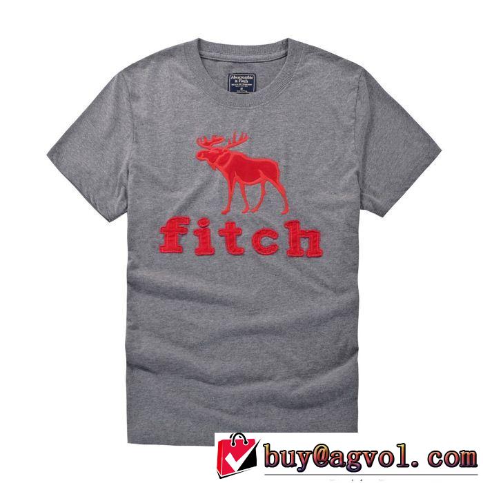 ネット販売限定 アバクロンビー&フィッチ Abercrombie & Fitch 半袖Tシャツ 2018夏の定番新品到来! 2色可選