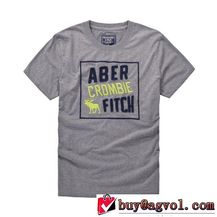 人気デザインで欲しい アバクロンビー&フィッチ Abercrombie & Fitch 2018新品入荷 半袖Tシャツ 4色可選