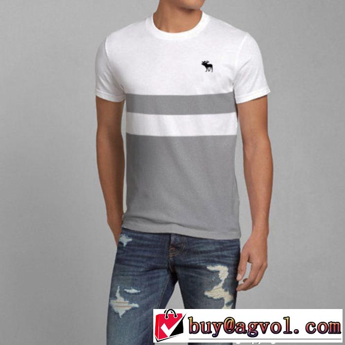 半袖Tシャツ 多色可選 18ＳＳ美品 アバクロンビー&フィッチ Abercrombie & Fitch 格好良いアイテム