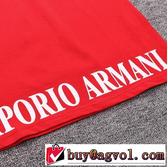アルマーニ ARMANI 吸汗性に優れ 半袖Tシャツ 3色可選 2018春夏新作 １着は持つべき