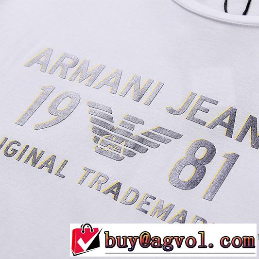 2018春夏新作 半袖Tシャツ 3色可選 しわになりにくい アルマーニ ARMANI お得な