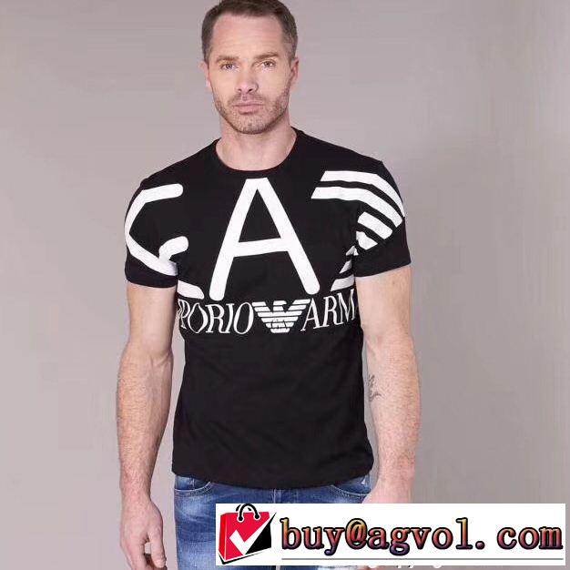今季大人気新作登場 アルマーニ ARMANI 半袖Tシャツ 大人っぽく知的な  2色可選 希少価値大