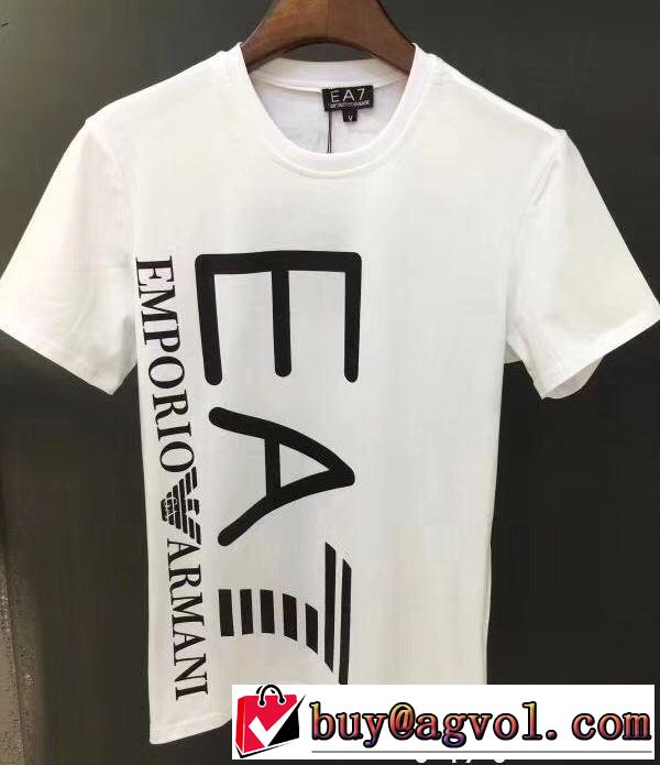 人気急上昇中 2色可選 美品*入手困難  半袖Tシャツ 絶妙な新商品  アルマーニ ARMANI