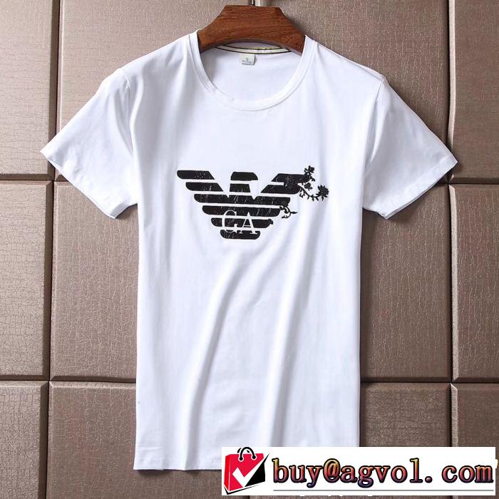 アルマーニ半袖/Tシャツ個性的なモデル ARMANI 優しいフィット感 2色可選