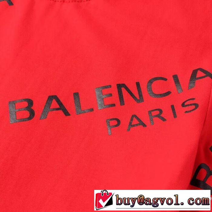 クールビズ 2018春夏新作 バレンシアガ BALENCIAGA 3色可選 定番品質保証 半袖Tシャツ