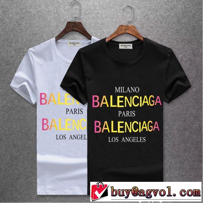 稀少*入手困難 バレンシアガ BALENCIAGA 半袖Tシャツ 2018人気の主流アイテム 2色可選