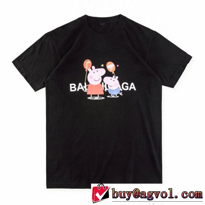  今季新作登場 半袖Tシャツ 超目玉新作 バレンシアガ BALENCIAGA  2色可選 超人気美品