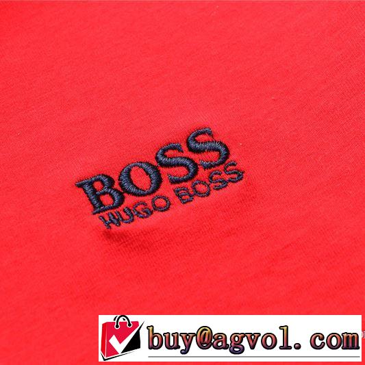 しっかりとした 2018春夏新作 半袖Tシャツ ヒューゴボス HUGO BOSS 4色可選 カジュアル