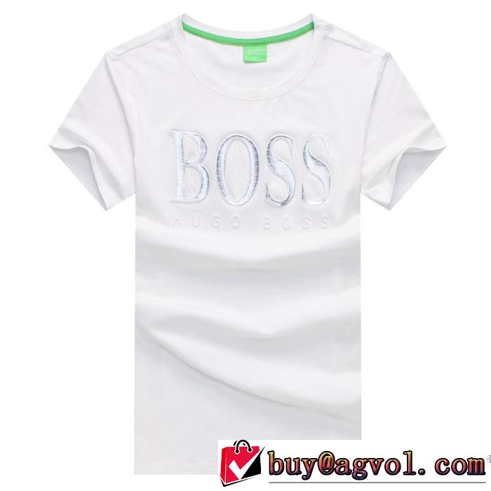 ヒューゴボス HUGO BOSS 2018夏の定番新品到来! 半袖Tシャツ 3色可選  着回し度抜群