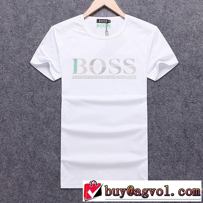 高級感が漂う 2018春夏新作 半袖Tシャツ 3色可選 シンプル ヒューゴボス HUGO BOSS