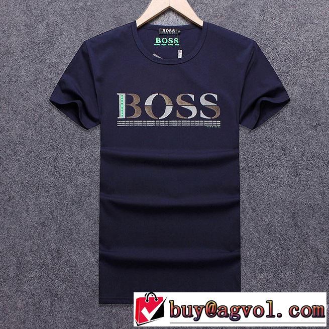 高級感が漂う 2018春夏新作 半袖Tシャツ 3色可選 シンプル ヒューゴボス HUGO BOSS