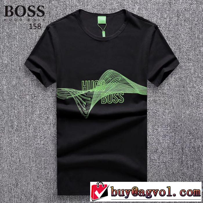 2018春夏新作 おすすめアイテム ヒューゴボス HUGO BOSS 優しいフィット感 半袖Tシャツ 3色可選