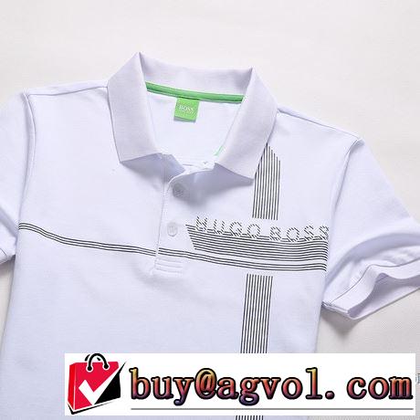 自然な肌触り ヒューゴボス HUGO BOSS 半袖Tシャツ 3色可選 オシャレを満喫できる 2018春夏新作