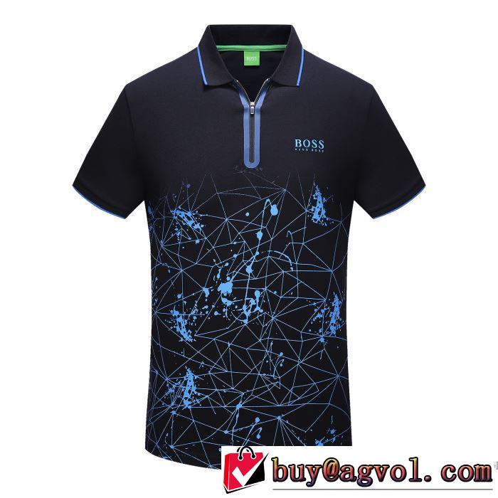 3色可選 肌に馴染みやすい 2018春夏新作 ヒューゴボス HUGO BOSS 半袖Tシャツ 超お買い得