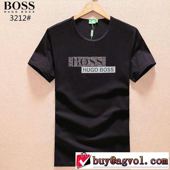 ヒューゴボス HUGO BOSS 吸汗性に優れ 半袖Tシャツ 3色可選 2018春夏新作 最安値！