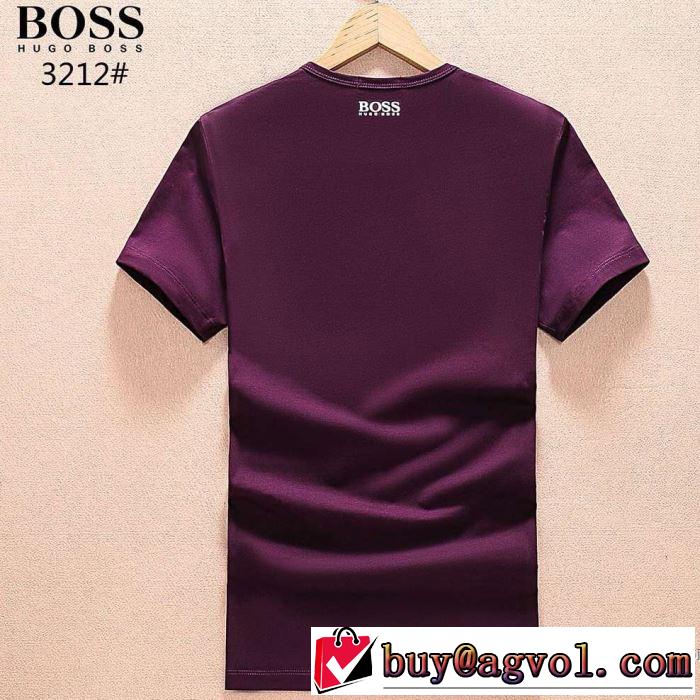 ヒューゴボス HUGO BOSS 吸汗性に優れ 半袖Tシャツ 3色可選 2018春夏新作 最安値！