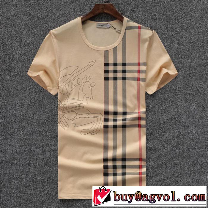 半袖Tシャツ バーバリー BURBERRY 着回し度抜群 4色可選 売れ筋のいい 2018春夏新作