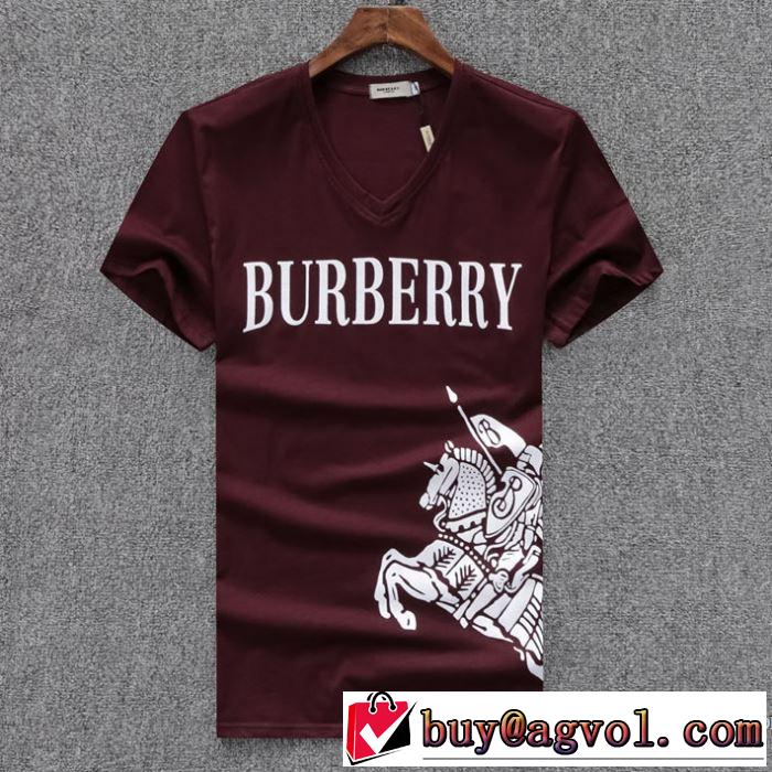 3色可選 収縮性のある 2018春夏新作 半袖Tシャツ バーバリー BURBERRY オリジナル