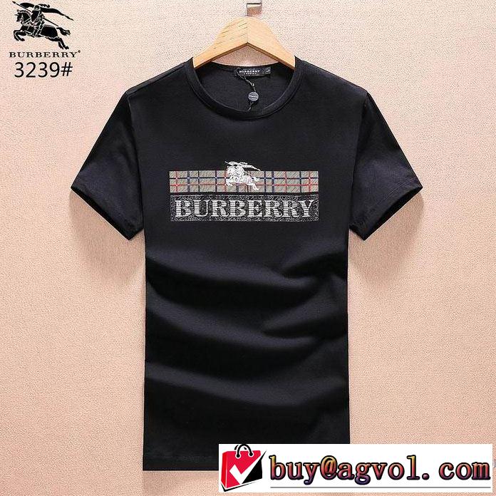 2018春夏新作 半袖Tシャツ バーバリー BURBERRY 3色可選 シンプル 大人のおしゃれに
