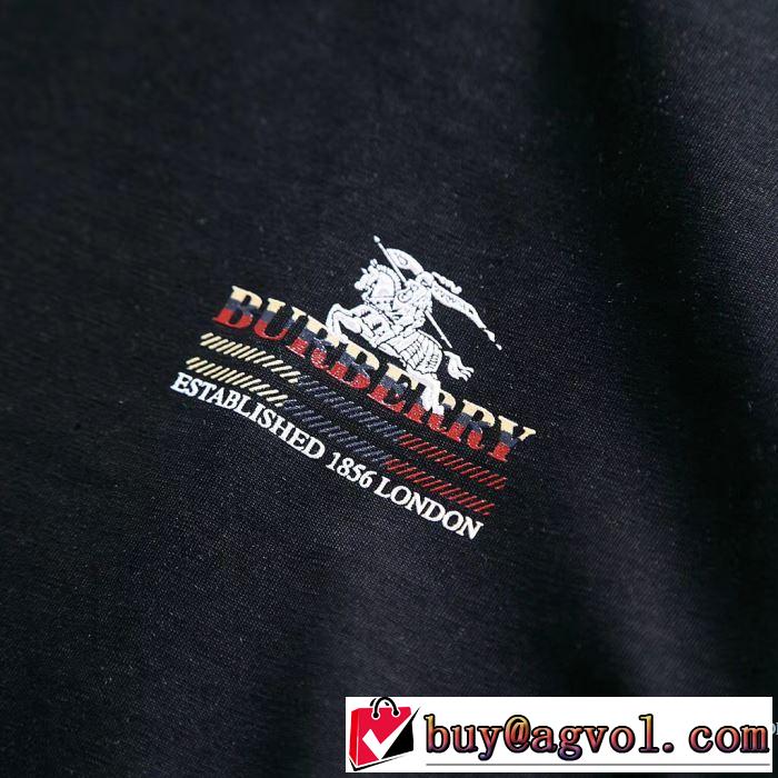 流行の注目ブランド 2018春夏新作 半袖Tシャツ バーバリー BURBERRY 3色可選 柔らかい手触り