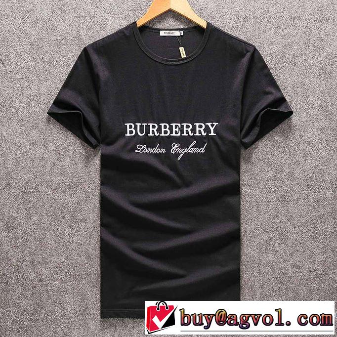 海外限定アイテム 半袖Tシャツ バーバリー BURBERRY 3色可選 2018春夏新作