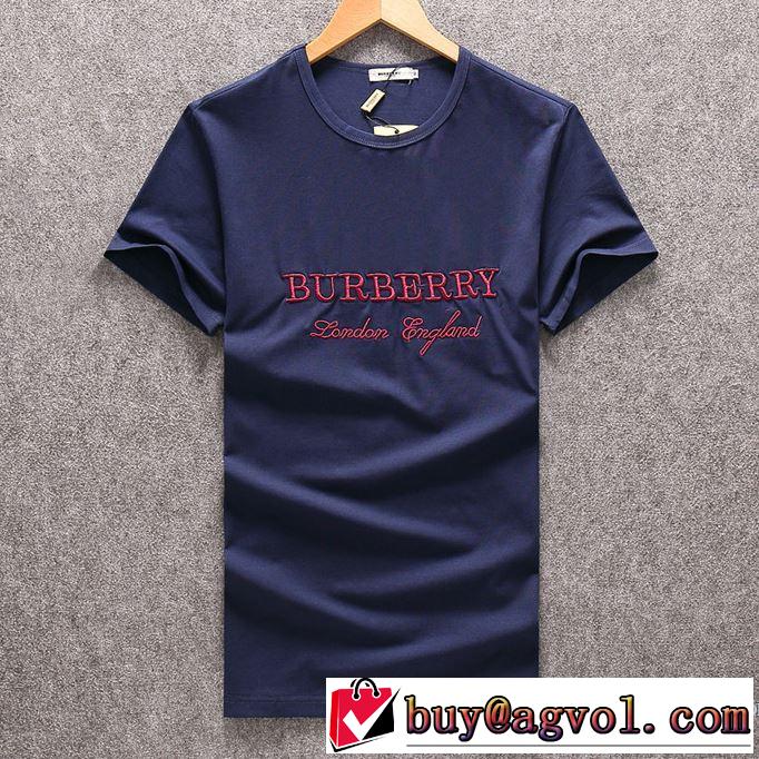 海外限定アイテム 半袖Tシャツ バーバリー BURBERRY 3色可選 2018春夏新作
