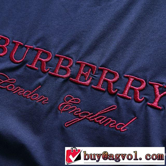 海外限定アイテム 半袖Tシャツ バーバリー BURBERRY 3色可選 2018春夏新作