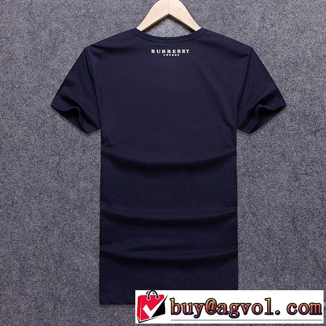 SALE品追加 2018春夏新作 3色可選 乾きやすい 半袖Tシャツ バーバリー BURBERRY