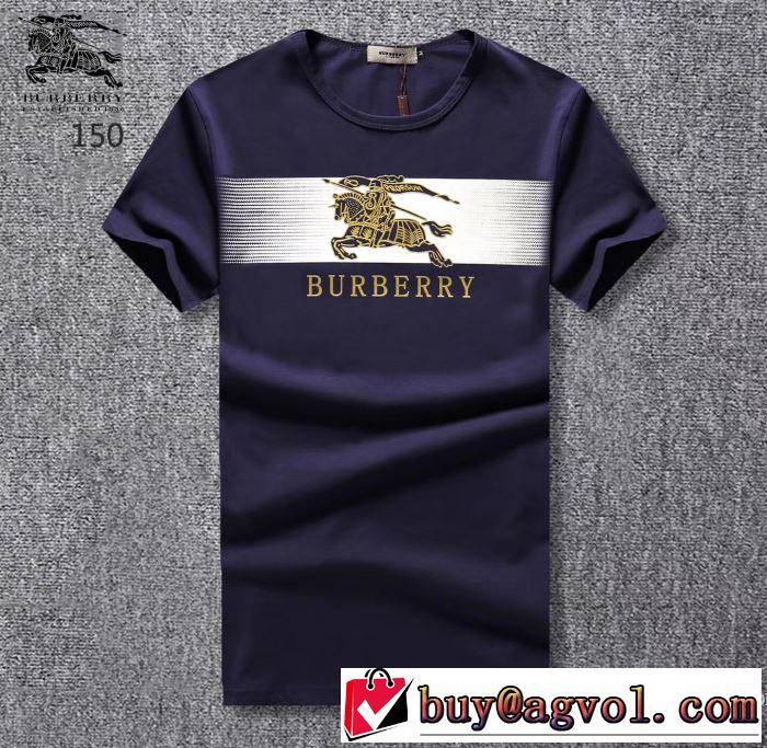 バーバリー BURBERRY 3色可選 人気デザインで欲しい クールビズ 2018春夏新作 半袖Tシャツ