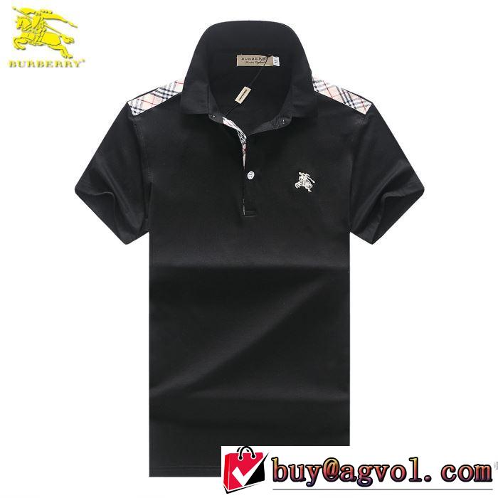 カジュアル バーバリー BURBERRY 4色可選 2018春夏新作 半袖Tシャツ 高感度アイテム