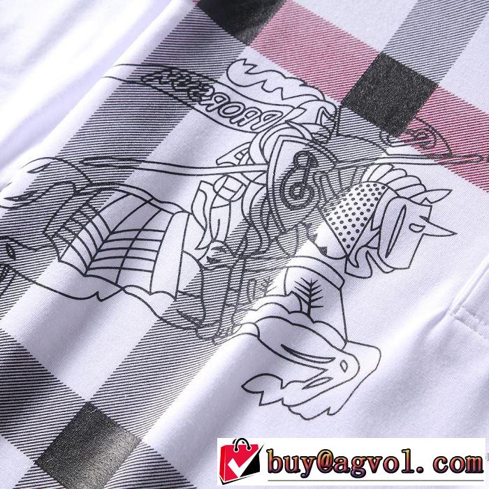 4色可選 肌に馴染みやすい 2018春夏新作 半袖Tシャツ バーバリー BURBERRY 先行受注