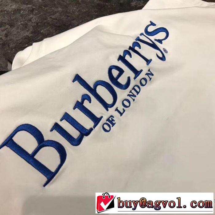 2018春夏新作 人目を引く存在感 半袖Tシャツ  バーバリー BURBERRY 2色可選 薄手