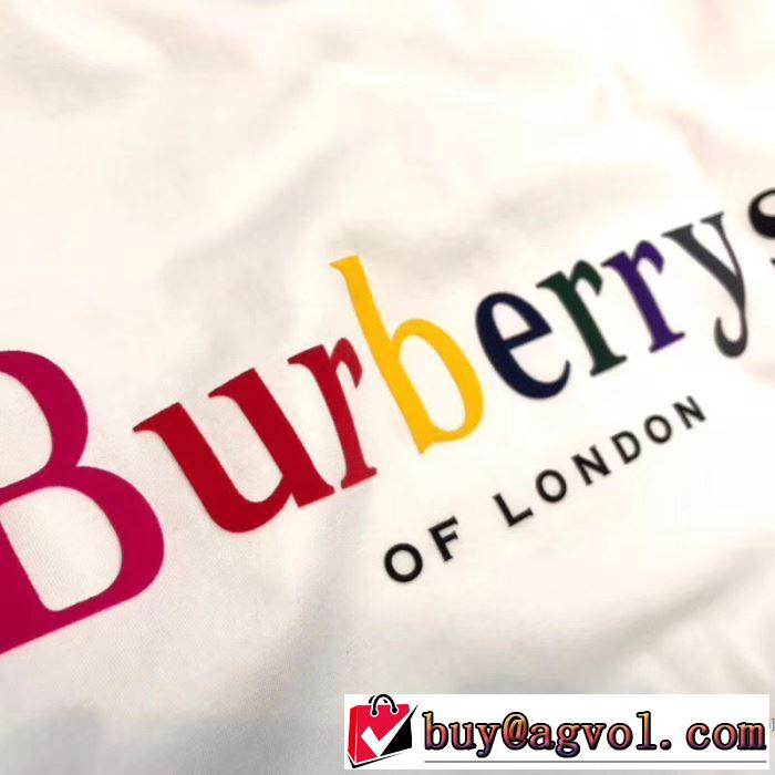 2018春夏新作 人目を引く存在感 半袖Tシャツ  バーバリー BURBERRY 2色可選 薄手