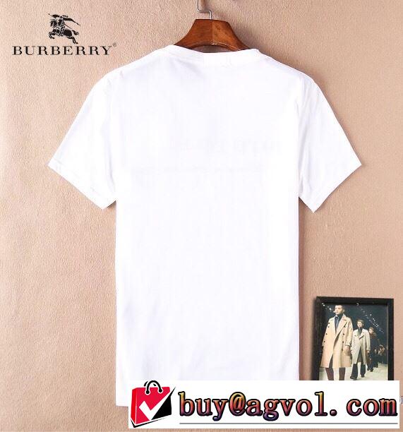 半袖Tシャツ バーバリー BURBERRY 4色可選 柔らかい手触り 2018春夏新作 欧米韓流