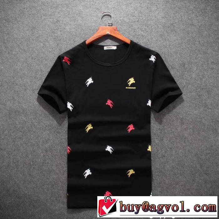 バーバリー BURBERRY 2018新品入荷 半袖Tシャツ 2色可選 目前の注目ブランド