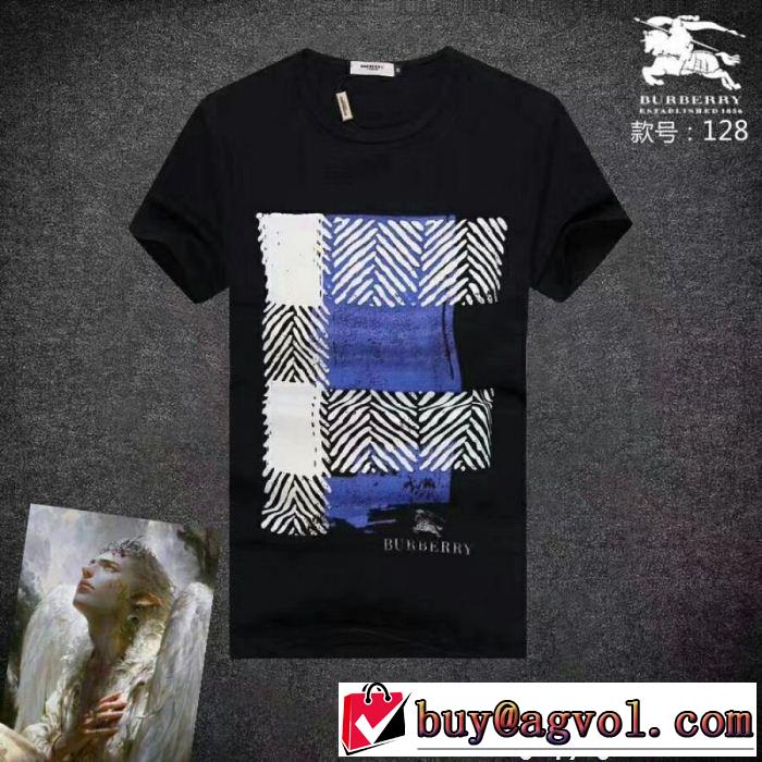 個性的なモデル バーバリー BURBERRY 3色可選 2018【SALE！】 半袖Tシャツ