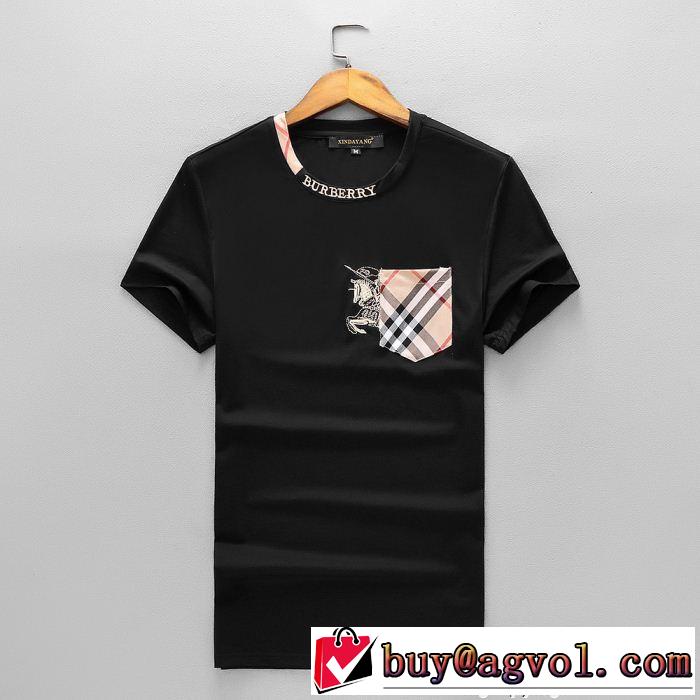 お買い得 売上ランキング1位 2色可選 バーバリー BURBERRY 2018年春夏シーズン 半袖Tシャツ