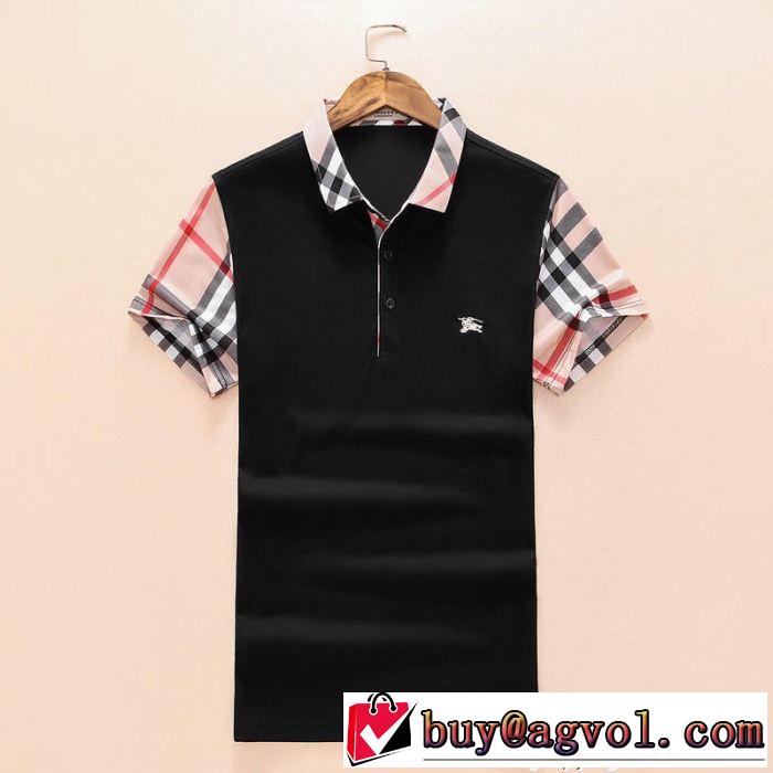 上品でベーシック 半袖Tシャツ 2色可選 今季爆発的な人気 バーバリー BURBERRY