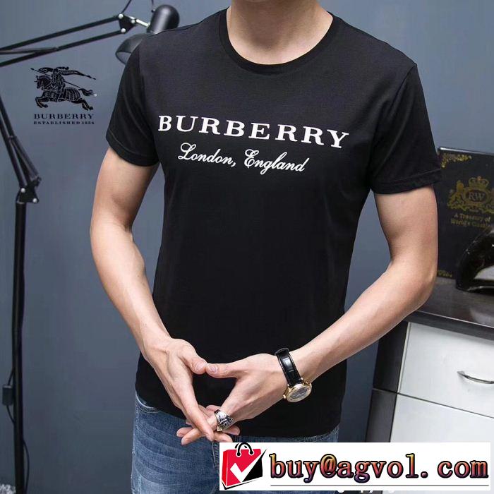  毎年流行り定番アイテムおすすめ バーバリー BURBERRY 3色可選 半袖Tシャツ 高級感が漂う