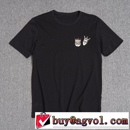 半袖Tシャツ 2色可選 ドルチェ＆ガッバーナ Dolce&Gabbana 2018春夏新作 極上の着心地