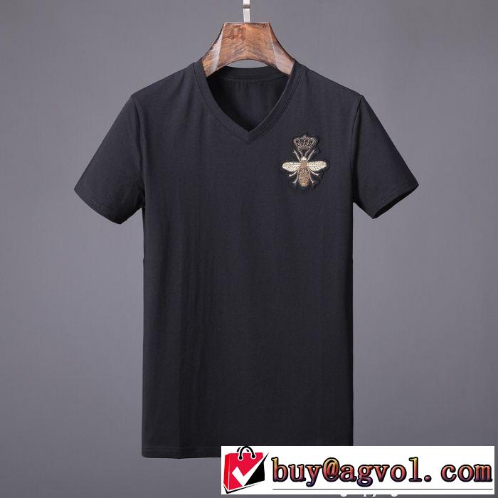 目前の注目ブランド ドルチェ＆ガッバーナ Dolce&Gabbana 半袖Tシャツ 2色可選 2018【SALE！】