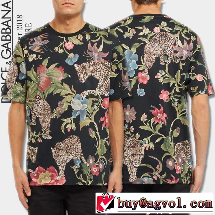 現代的な印象 ドルチェ＆ガッバーナ Dolce&Gabbana 半袖Tシャツ 2018最高ランキング