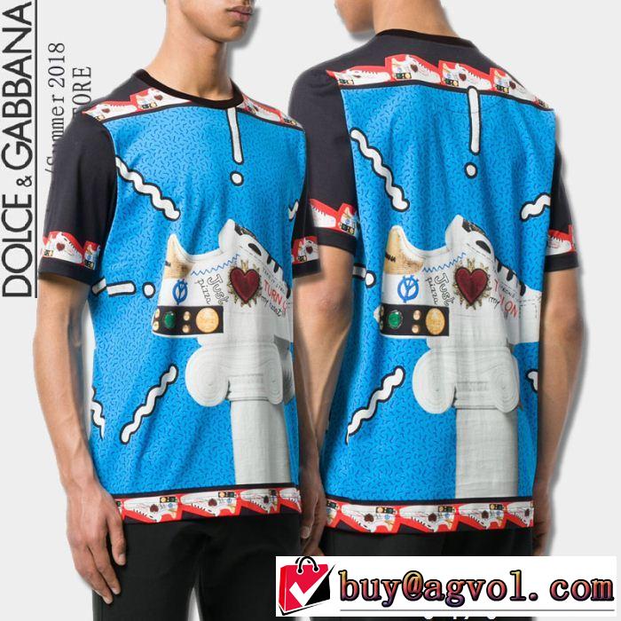  2018最安値！ 半袖Tシャツ 赤字価格 ドルチェ＆ガッバーナ Dolce&Gabbana 稀少*入手困難