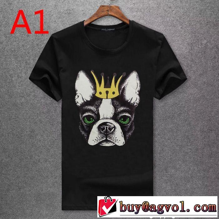 2018新品入荷 半袖Tシャツ 多色可選 春夏大活躍 ドルチェ＆ガッバーナ Dolce&Gabbana 超目玉新作