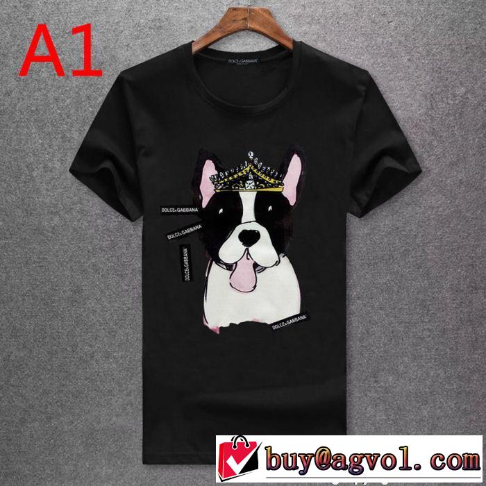 目前の注目ブランド ドルチェ＆ガッバーナ 多色可選 個性的なモデル Dolce&Gabbana 半袖Tシャツ 2018年春夏入荷