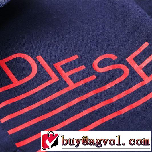 2018春夏新作 クールビズ 半袖Tシャツ 4色可選 すっかり定番化 ディーゼル DIESEL