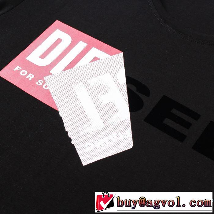 半袖Tシャツ 4色可選 ディーゼル DIESEL 柔らかい手触り 2018春夏新作 大人キレイめ